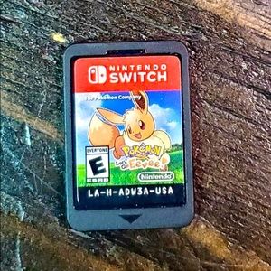 Pokemon let’s go Eevee for the Nintendo switch